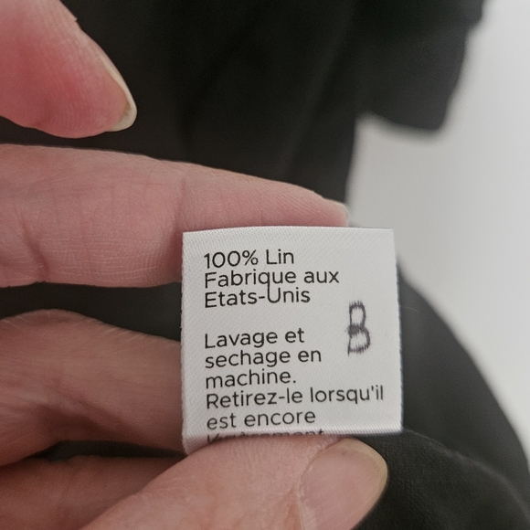 Touch 100% linen lagenlook tunic with pockets see measurements - Picture 9 of 13